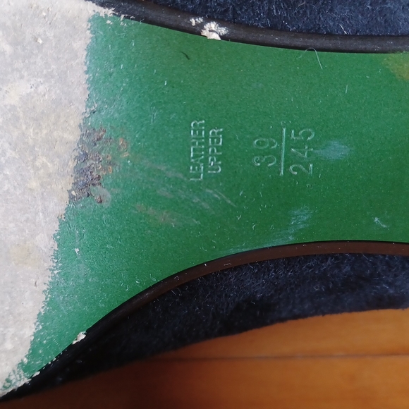 La Saunda Italian leather shoes 👞 size US8 - Picture 7 of 11